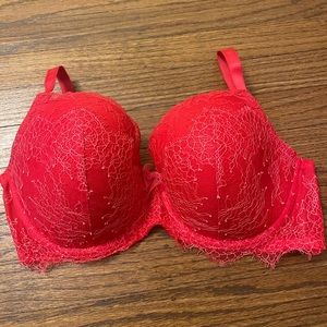 Victoria’s Secret red bra